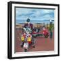 Mod Dogs-Paula Zimmermann-Framed Giclee Print