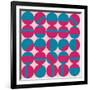 Mod Dot-null-Framed Giclee Print