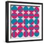 Mod Dot-null-Framed Giclee Print