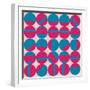 Mod Dot-null-Framed Giclee Print