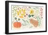 Mod Harvest I-Veronique Charron-Framed Premium Giclee Print