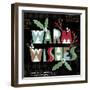 Mod Holiday VI Dark-Veronique Charron-Framed Art Print