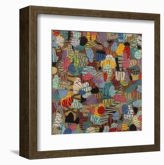 Mod Manhattan #1-Downs-Framed Art Print