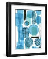 Mod Orbit I-Deborah Velasquez-Framed Art Print