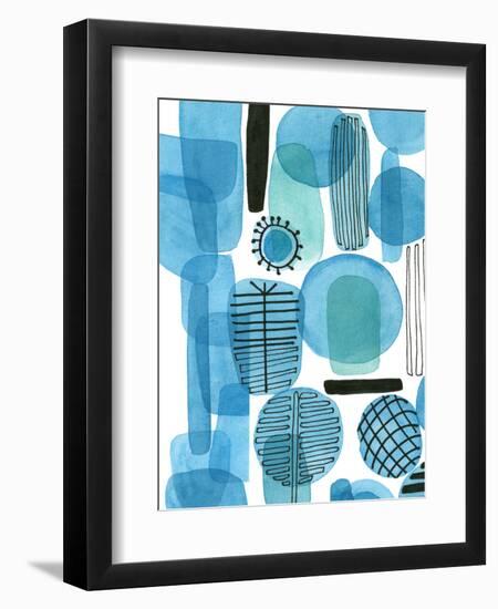 Mod Orbit I-Deborah Velasquez-Framed Art Print