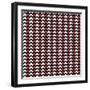 Mod Paisley Chevron Stripe-Jyotsna Warikoo-Framed Giclee Print