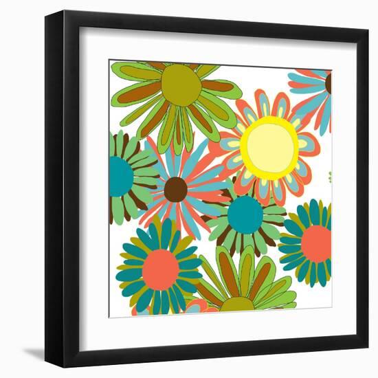 Mod & Pop 2-Jan Weiss-Framed Art Print