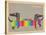 Mod Rainbow Dogs-Anderson Design Group-Stretched Canvas