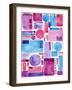 Mod Shapes II-Regina Moore-Framed Art Print