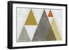 Mod Triangles I Retro-Michael Mullan-Framed Art Print