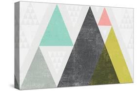 Mod Triangles I-Michael Mullan-Stretched Canvas