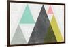 Mod Triangles I-Michael Mullan-Framed Art Print