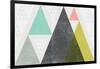 Mod Triangles I-Michael Mullan-Framed Art Print