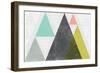 Mod Triangles I-Michael Mullan-Framed Premium Giclee Print