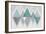 Mod Triangles II Grey-Michael Mullan-Framed Art Print