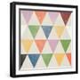 Mod Triangles-Lula Bijoux & Company-Framed Art Print