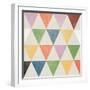 Mod Triangles-Lula Bijoux & Company-Framed Art Print