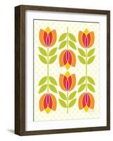 Mod Tulips I-Patty Young-Framed Art Print