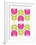 Mod Tulips II-Patty Young-Framed Art Print