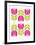 Mod Tulips II-Patty Young-Framed Art Print
