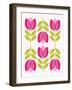 Mod Tulips II-Patty Young-Framed Art Print