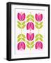 Mod Tulips II-Patty Young-Framed Art Print