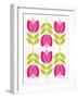 Mod Tulips II-Patty Young-Framed Art Print