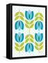 Mod Tulips IV-Patty Young-Framed Stretched Canvas