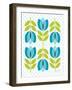 Mod Tulips IV-Patty Young-Framed Art Print