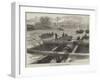 Mode of Transporting Large Guns for Coast Defence-null-Framed Giclee Print