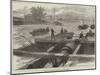 Mode of Transporting Large Guns for Coast Defence-null-Mounted Giclee Print