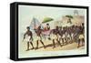 Mode of Travelling in Africa-W. Hutton-Framed Stretched Canvas