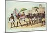 Mode of Travelling in Africa-W. Hutton-Mounted Giclee Print