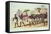 Mode of Travelling in Africa-W. Hutton-Framed Stretched Canvas