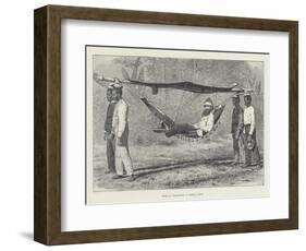 Mode of Travelling in Sierra Leone-Thomas Harrington Wilson-Framed Giclee Print