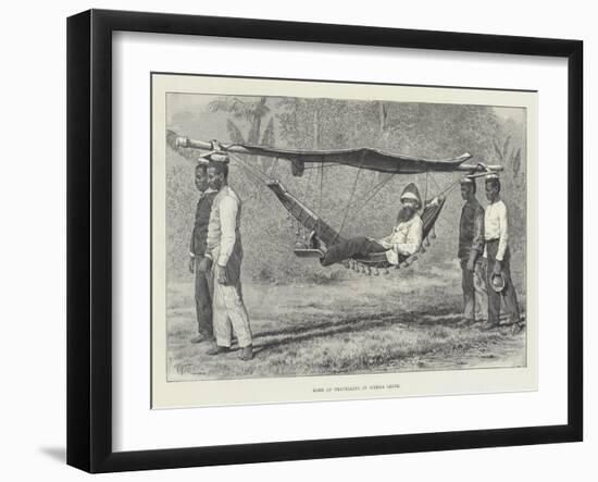 Mode of Travelling in Sierra Leone-Thomas Harrington Wilson-Framed Giclee Print