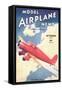 Model Airplane News Magazine Cover-null-Framed Stretched Canvas