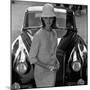 Model and Car, 1960s-John French-Mounted Premium Giclee Print