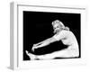 Model and Columbia Starlet Marilyn Monroe, Working Out, ca. 1948-null-Framed Photo