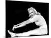 Model and Columbia Starlet Marilyn Monroe, Working Out, ca. 1948-null-Mounted Photo
