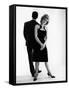 Model Couple-null-Framed Stretched Canvas