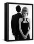 Model Couple-null-Framed Stretched Canvas