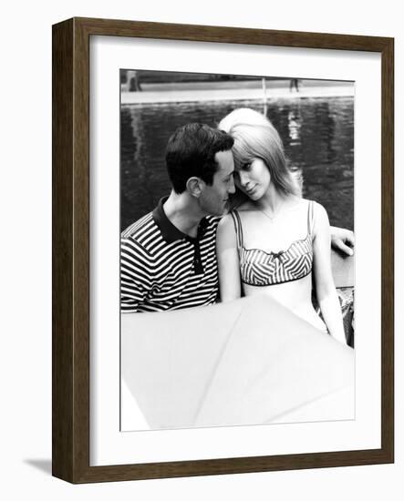 Model Couple-null-Framed Photographic Print