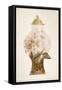 Model Covered Earthenware Vase Decorated with Phlox-Emile Gallé-Framed Stretched Canvas