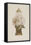 Model Covered Earthenware Vase Decorated with Phlox-Emile Gallé-Framed Stretched Canvas