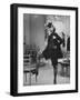 Model Danielle Sauvajeon in Paris Fashion Show 1968-Bill Ray-Framed Photographic Print