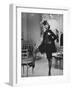 Model Danielle Sauvajeon in Paris Fashion Show 1968-Bill Ray-Framed Photographic Print