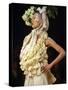 Model Displays Creation by Aya Furuhashi During Tokyo Fashion Week-null-Stretched Canvas