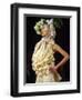 Model Displays Creation by Aya Furuhashi During Tokyo Fashion Week-null-Framed Photographic Print