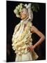 Model Displays Creation by Aya Furuhashi During Tokyo Fashion Week-null-Mounted Photographic Print